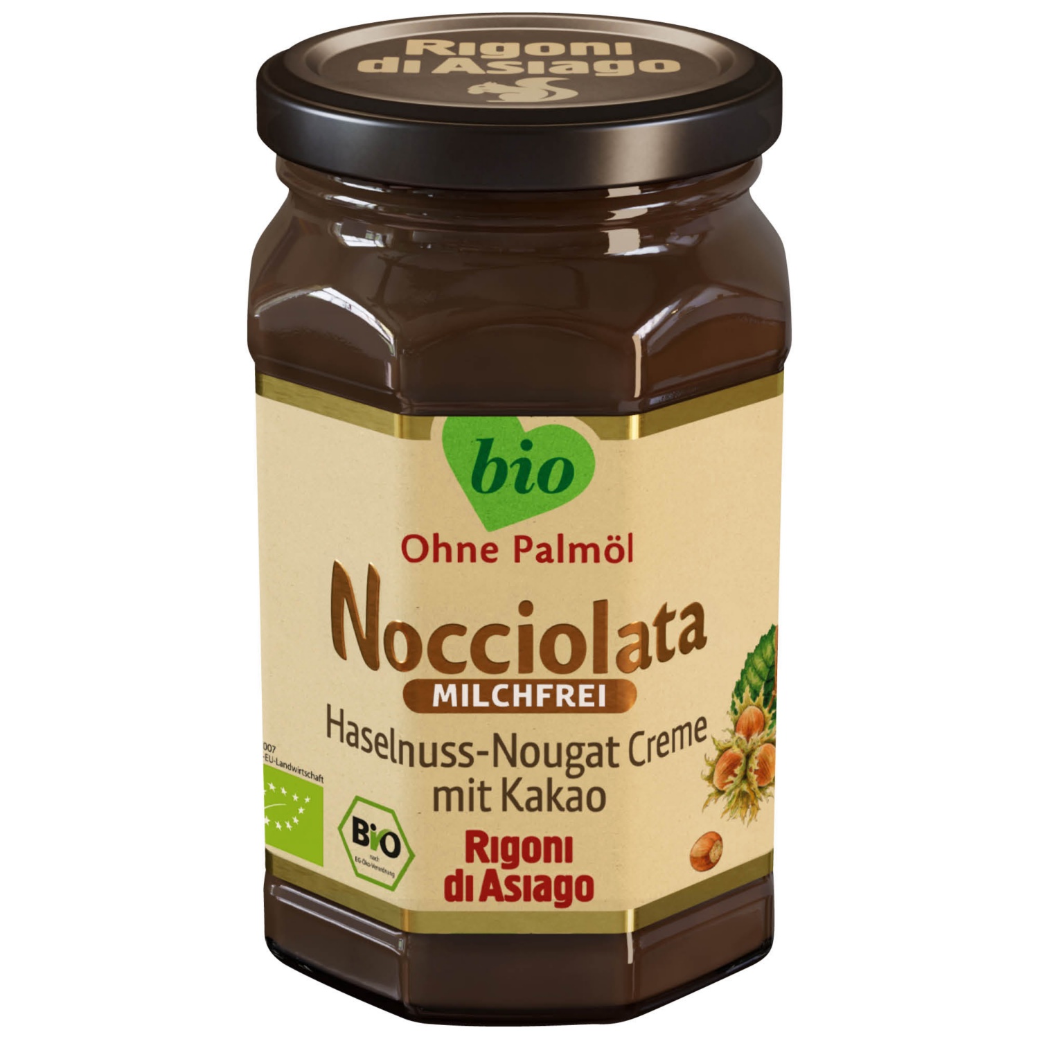 RIGONI DI ASIAGO BIO Nocciolata Milchfrei 325g