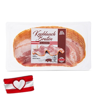 GENUSS 100% AUS ÖSTERREICH Braten Variationen, Knoblauch