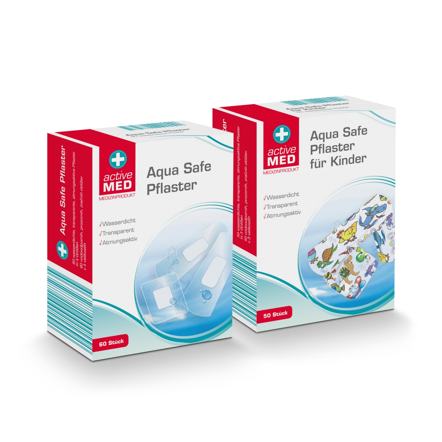 ACTIVE MED Aqua Safe Pflaster