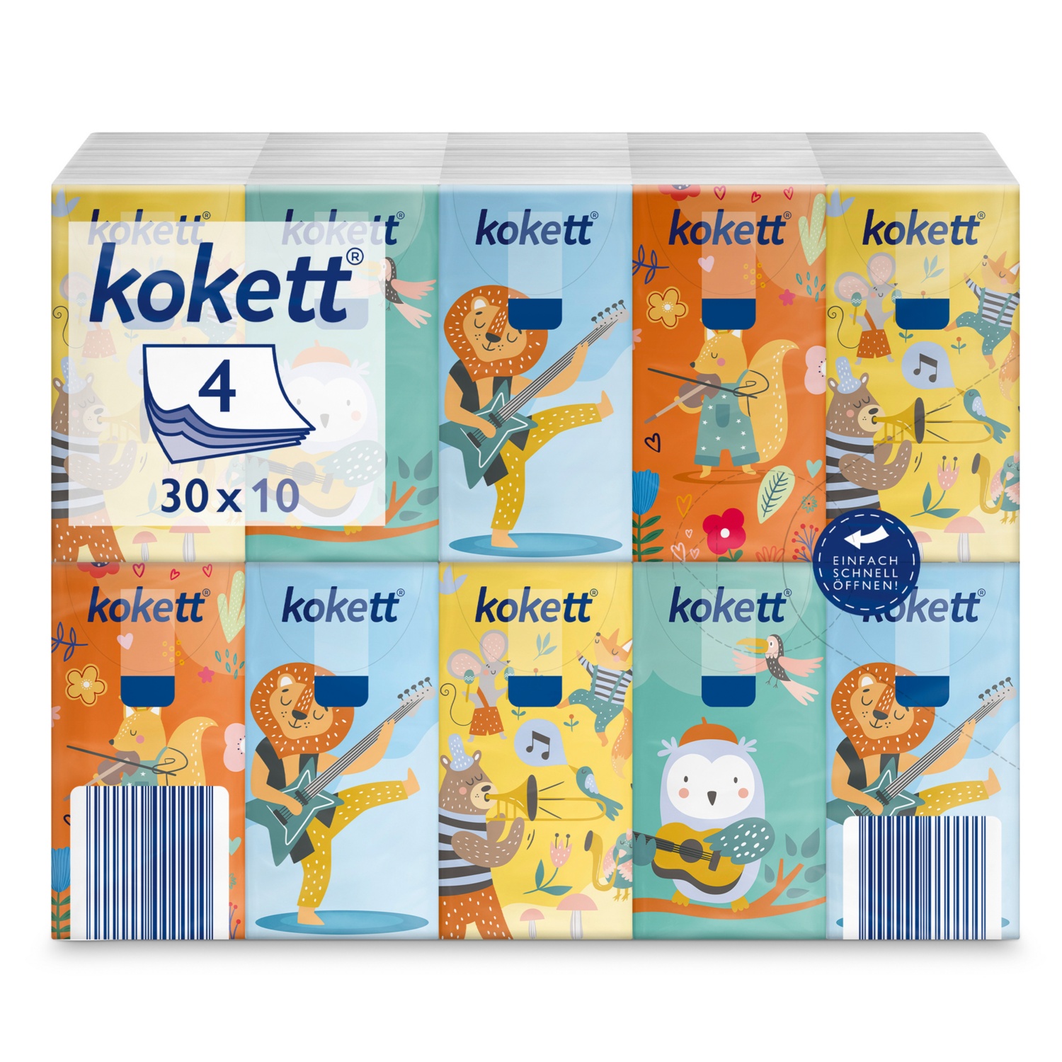 KOKETT Taschentücher mit Kindermotiv