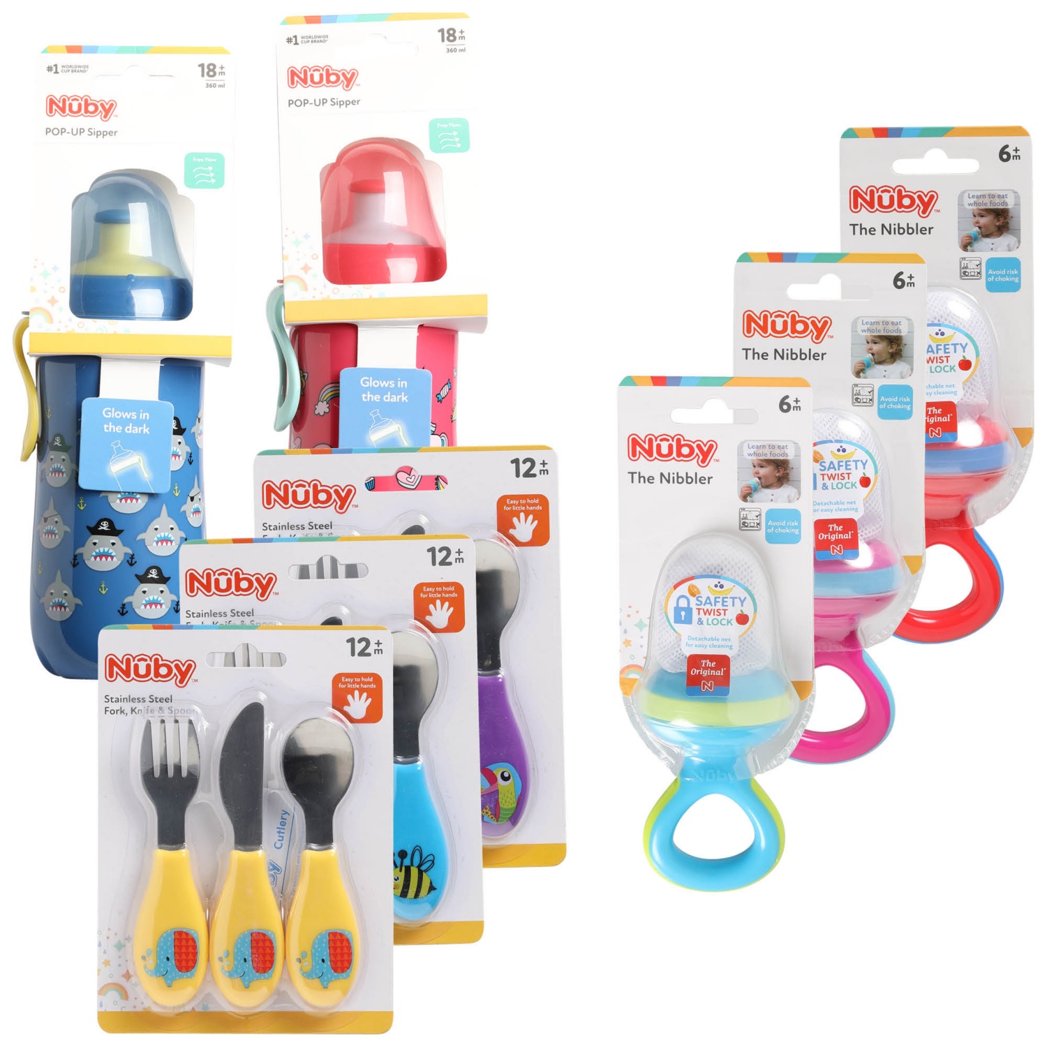 NUBY Mix, Essbesteck