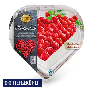 FINEST BAKERY Herztorte Himbeer