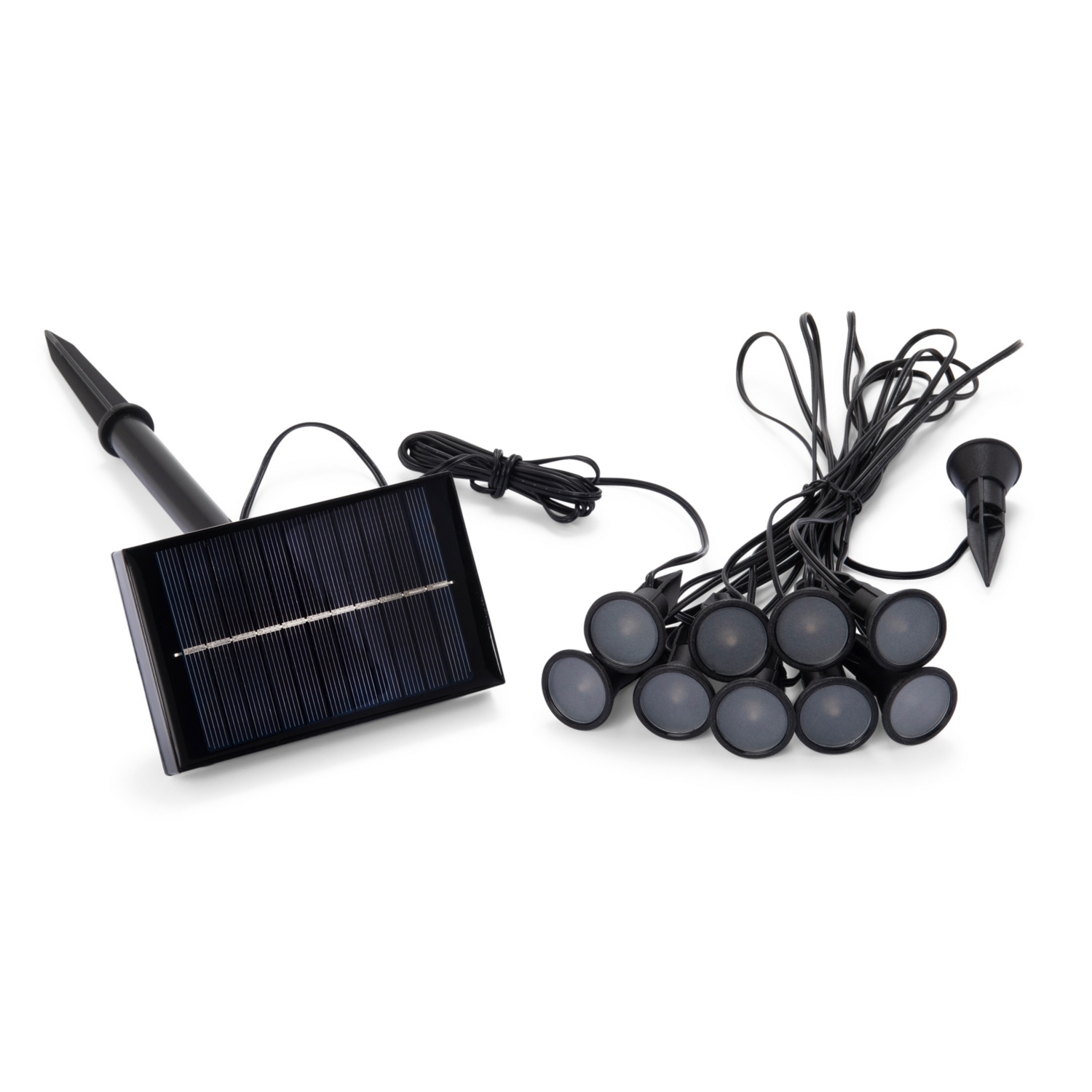 BELAVI Solar-Bodenlichterkette, Spots
