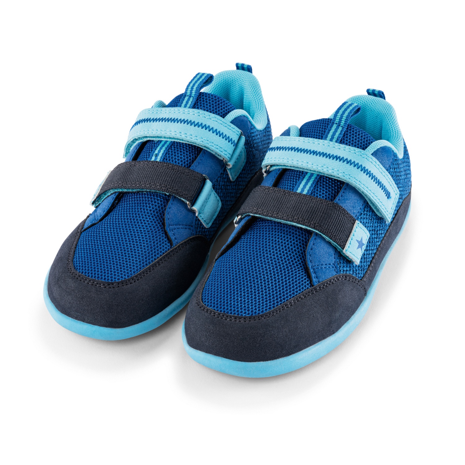 LILY & DAN KinderBarfußschuhe, blau, 34 HOFER