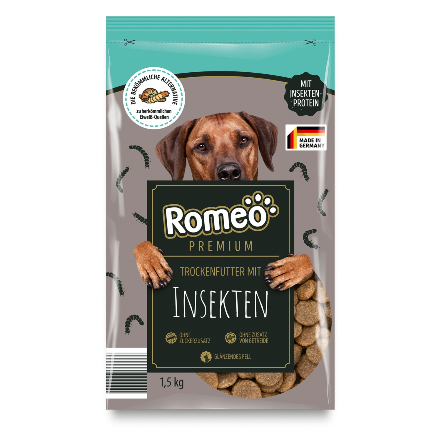 ROMEO PREMIUM Trockenfutter mit Insekten