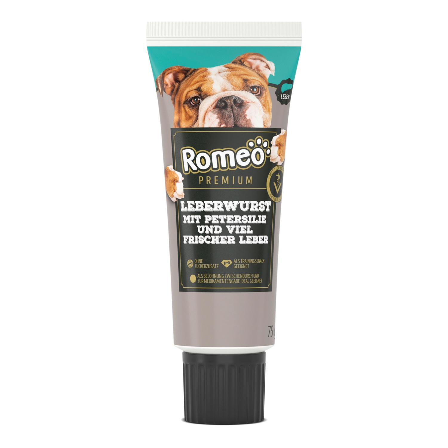 ROMEO PREMIUM Leberwurst für Hunde