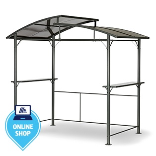 Profi Grillpavillon inkl. Grill-Serviertisch