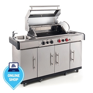 ENDERS Outdoorküche Kansas Pro 4 SIK Turbo II