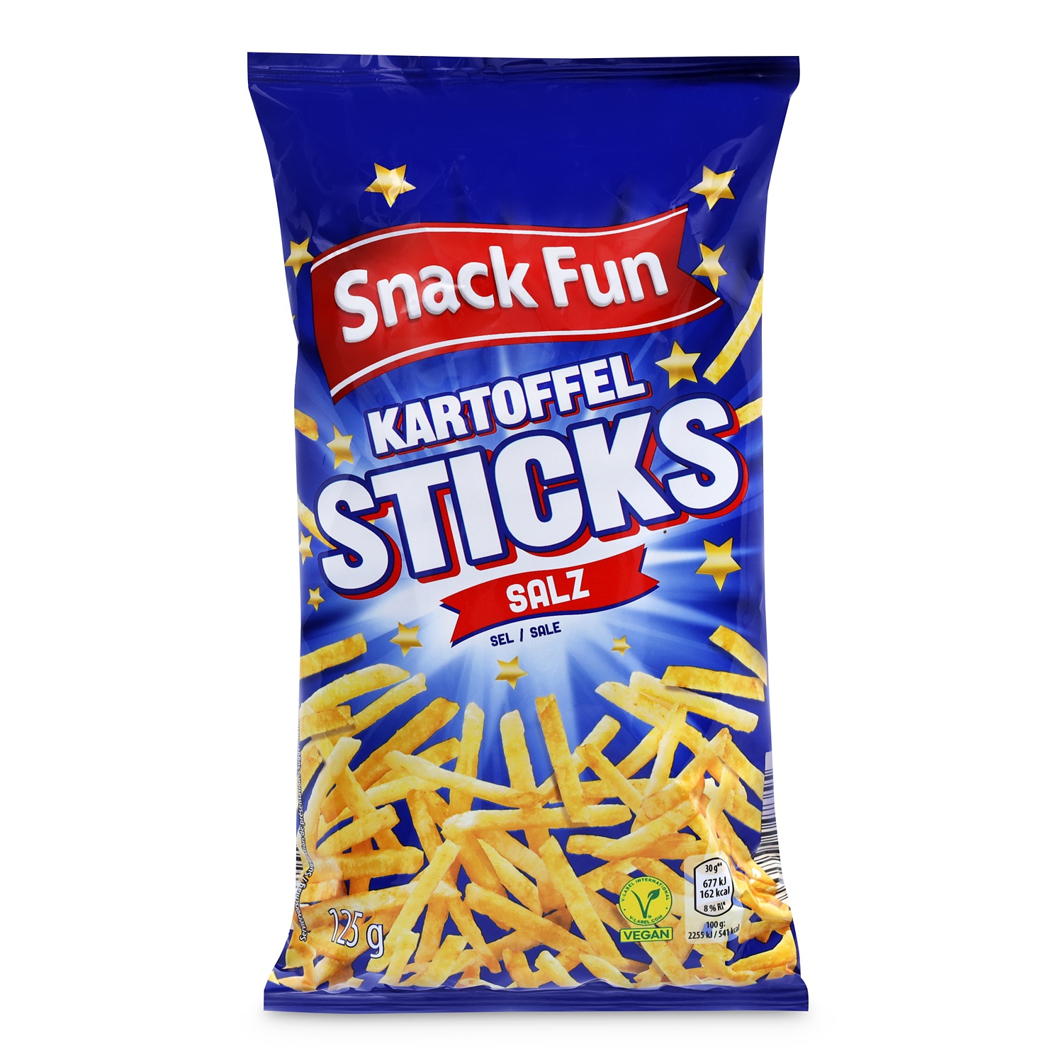 SNACK FUN Kartoffelsticks, Salz | HOFER