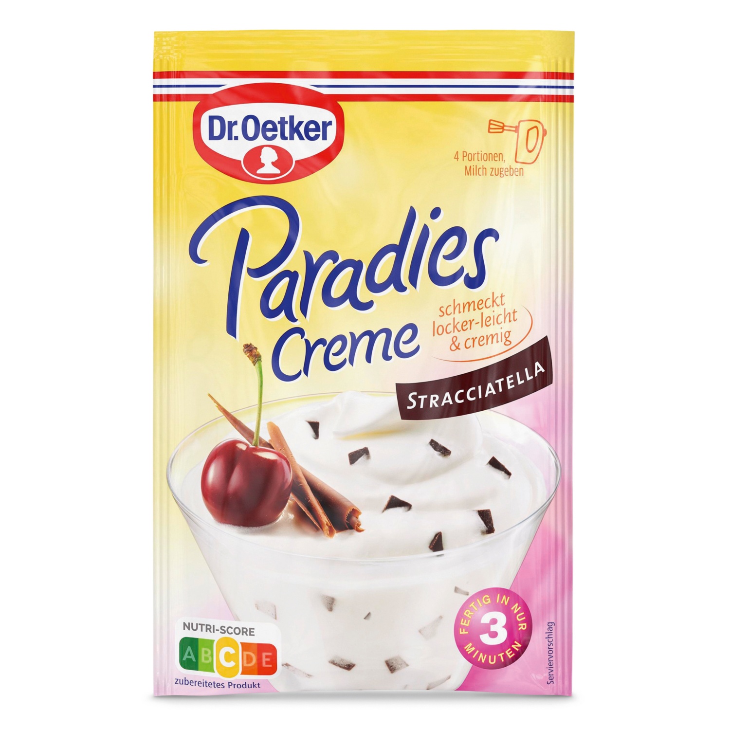 DR. OETKER Paradiescreme, Stracciatella