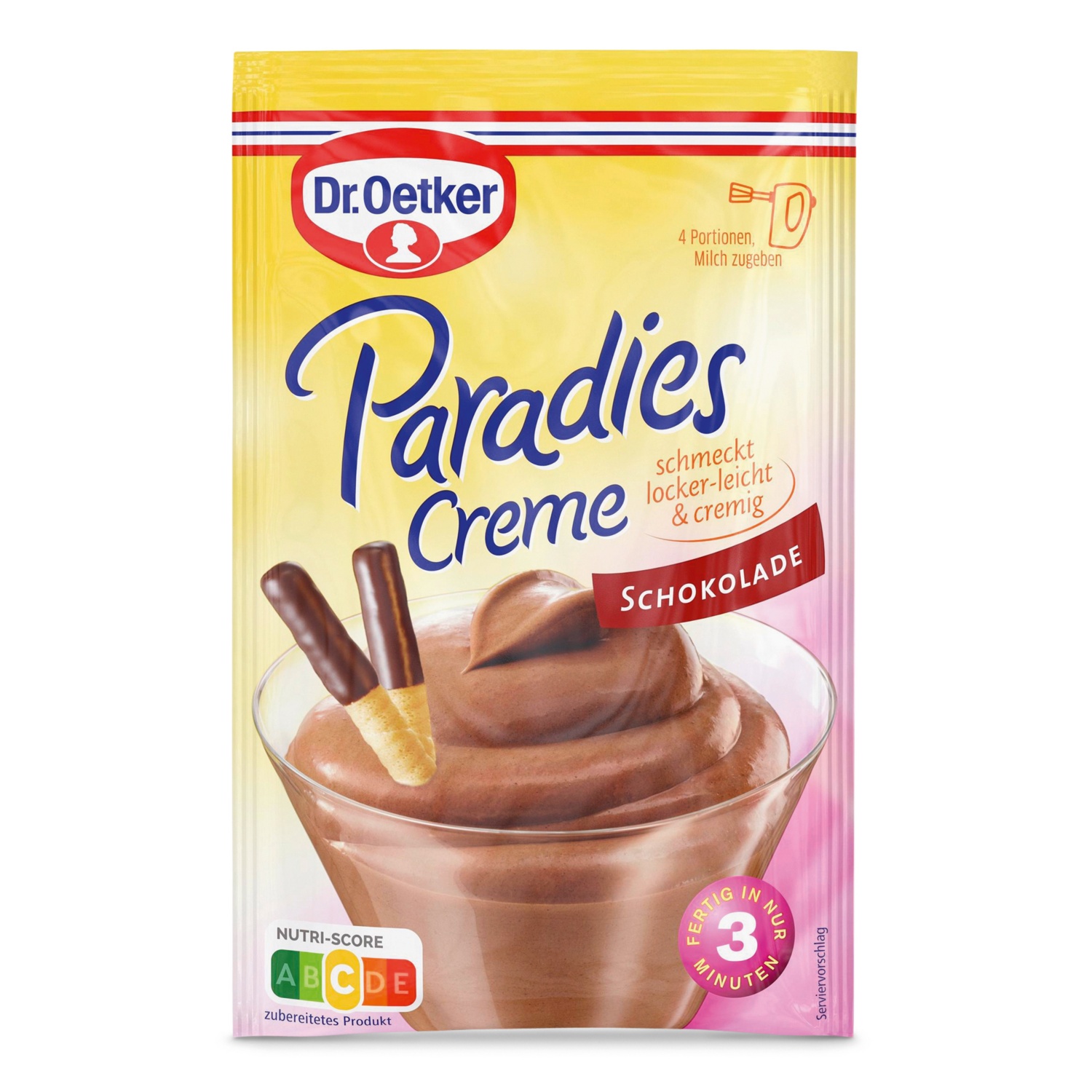 DR. OETKER Paradiescreme, Schokolade