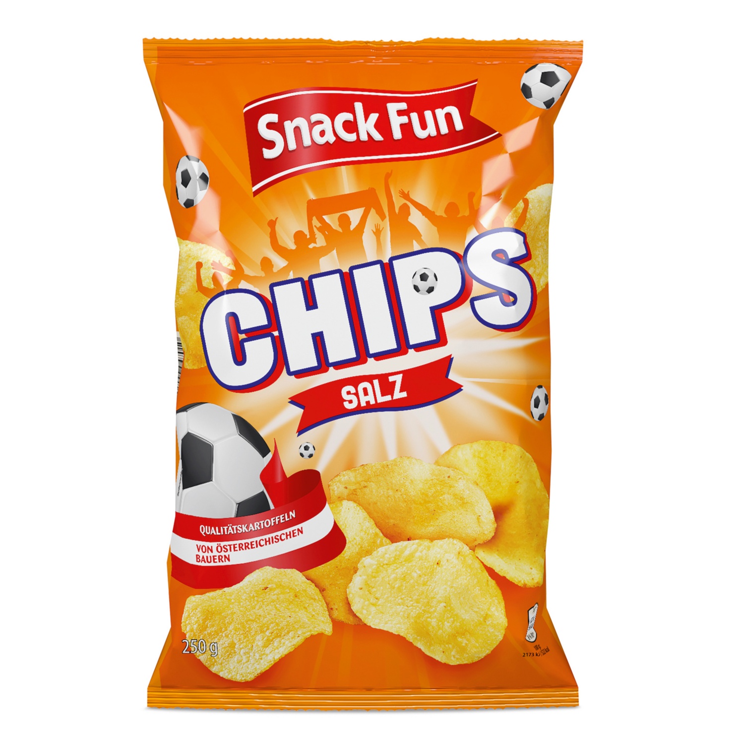 Snack Fun Chips, Salz 