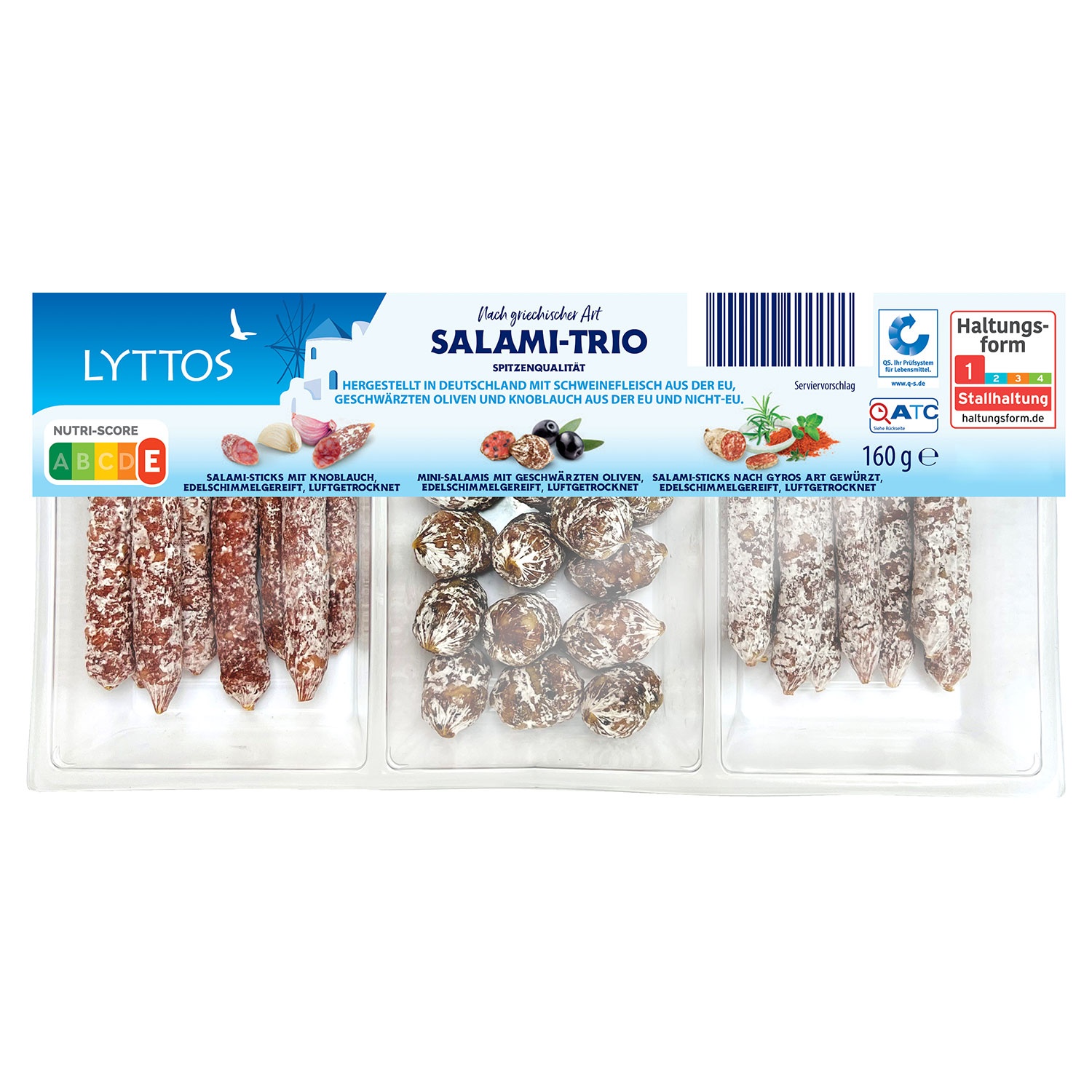 LYTTOS SalamiTrio nach griechischer Art 160 g ALDI SÜD