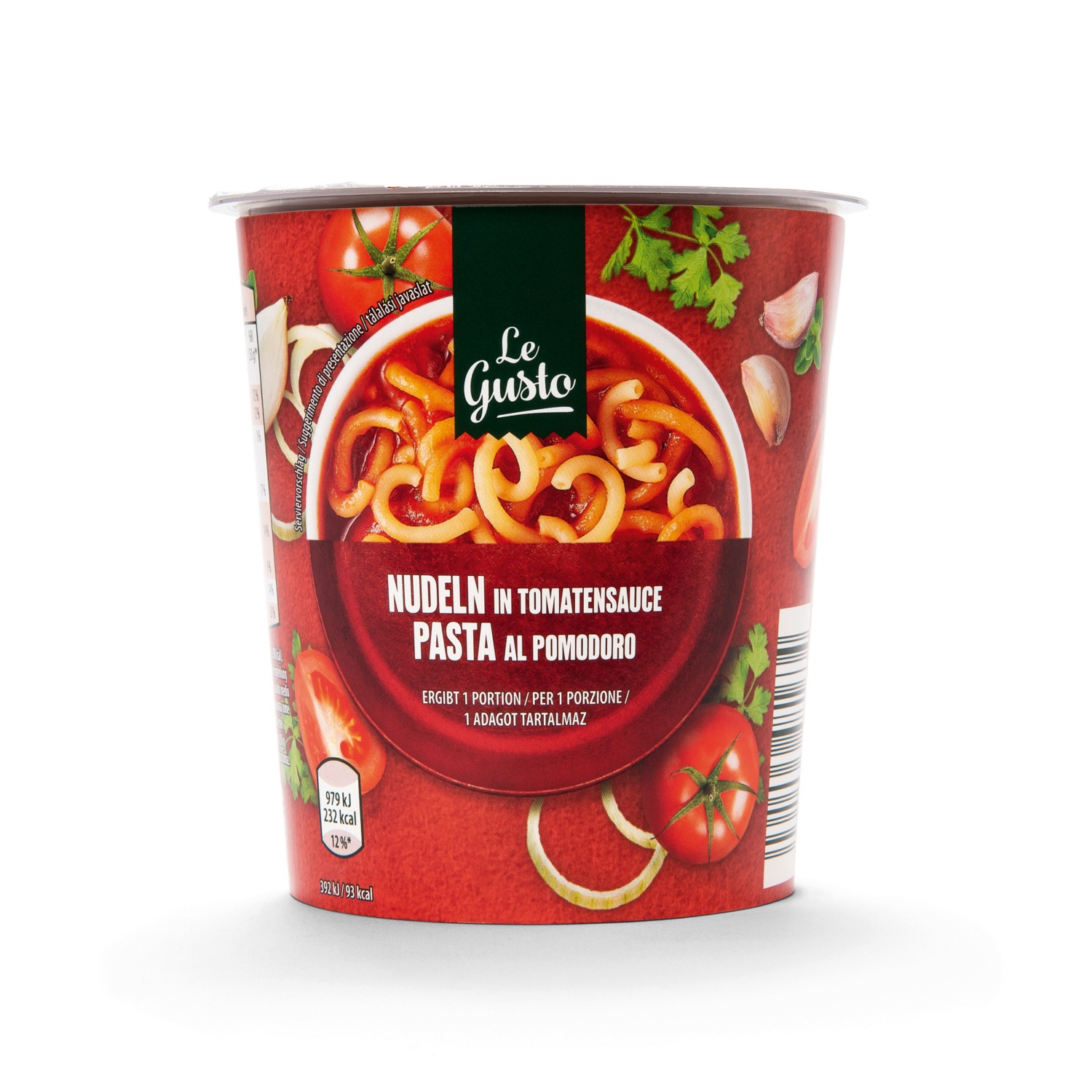 LE GUSTO Instant Bechergerichte, Tomatensauce