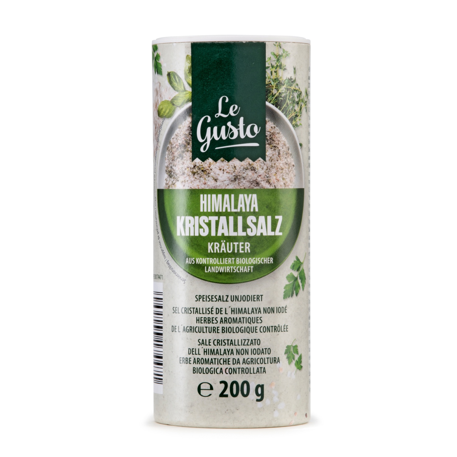 LE GUSTO Himalaya-Kristallsalz mit Bio Kräutern