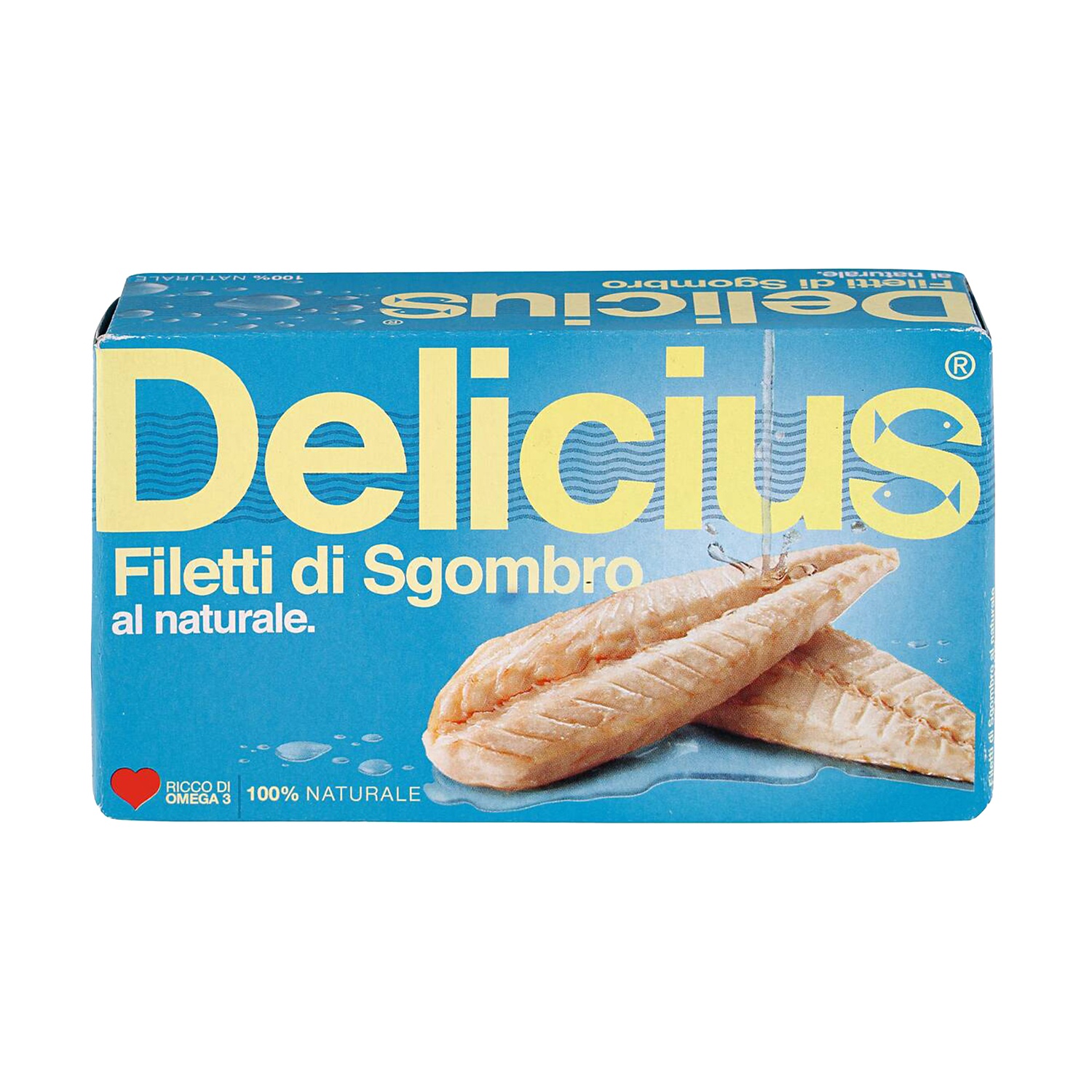 DELICIUS Filetti di sgombro al naturale