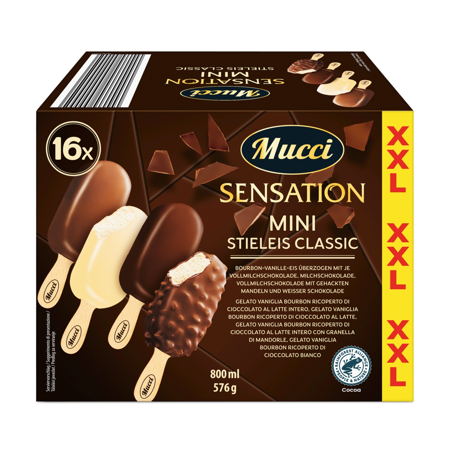 MUCCI Mini mix jégkrém, 16 darab | ALDI