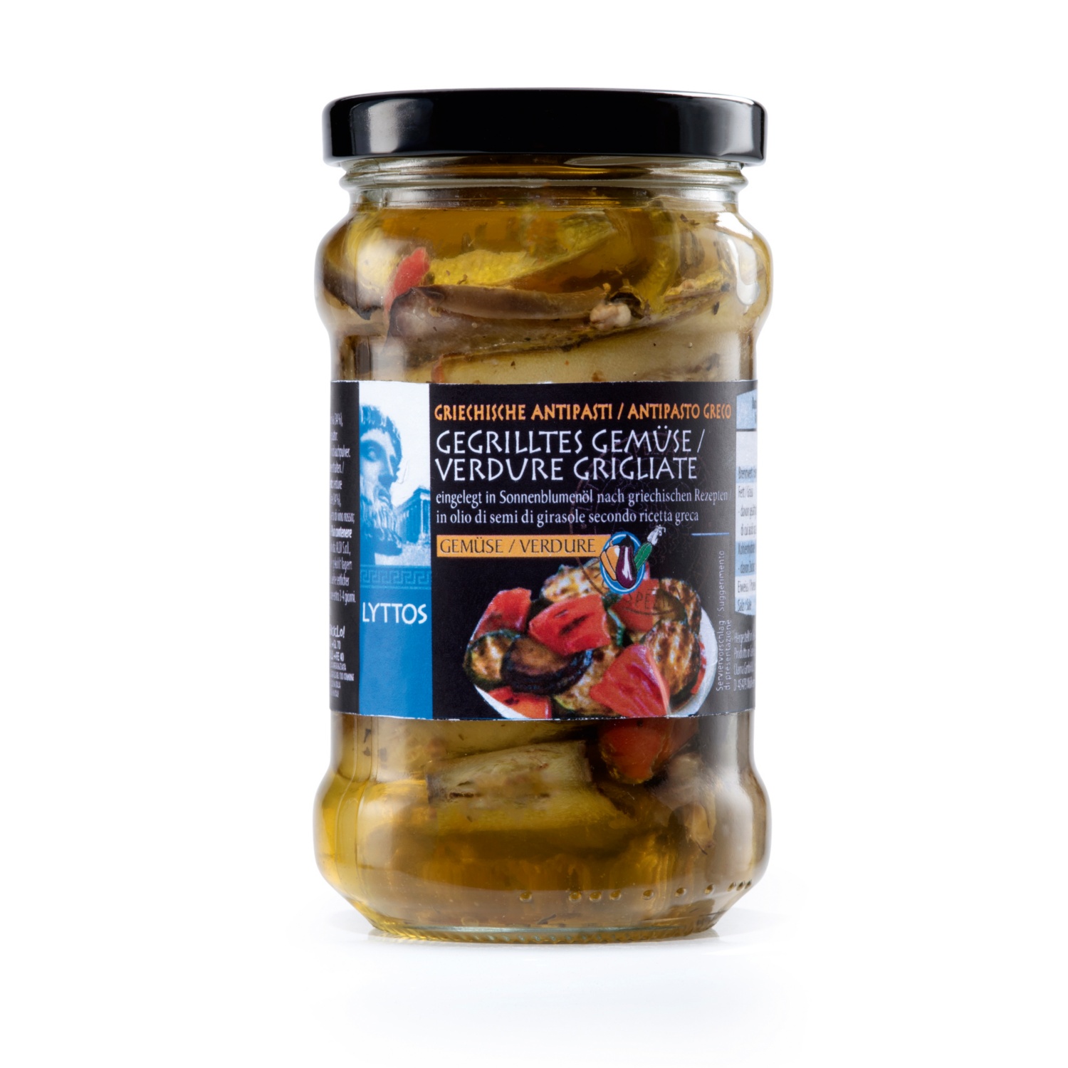 LYTTOS Griechische Antipasti, Gegrilltes Gemüse
