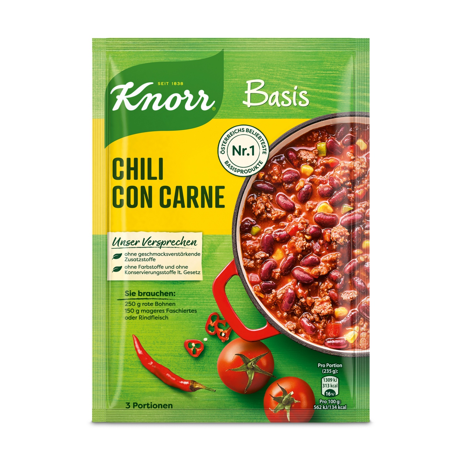 KNORR Basis, Chili con Carne