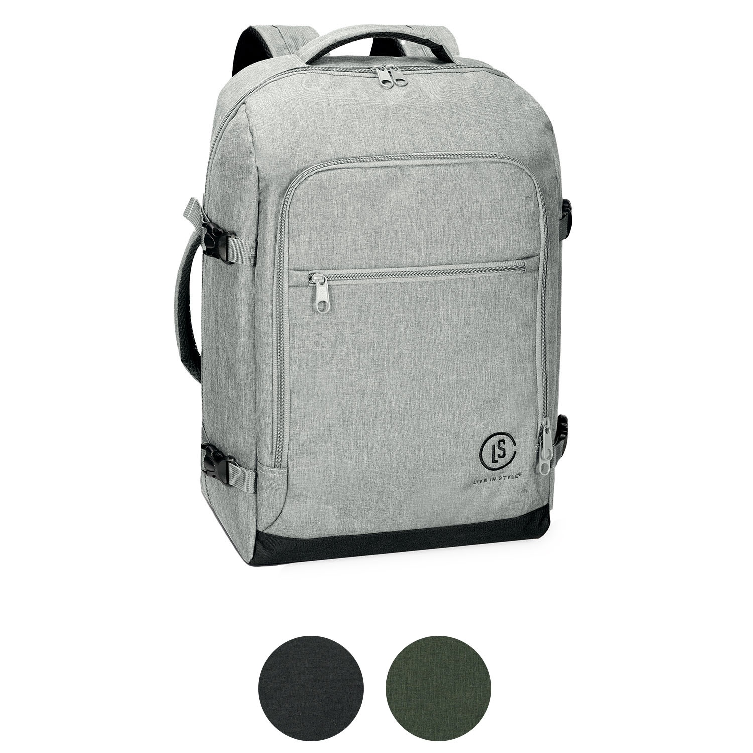 LIVE IN SYTLE Handgepack Rucksack ALDI SUD