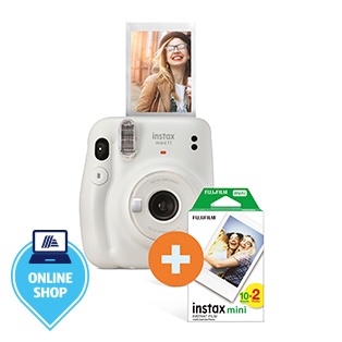 FUJIFILM Instax mini 11 Set, weiß