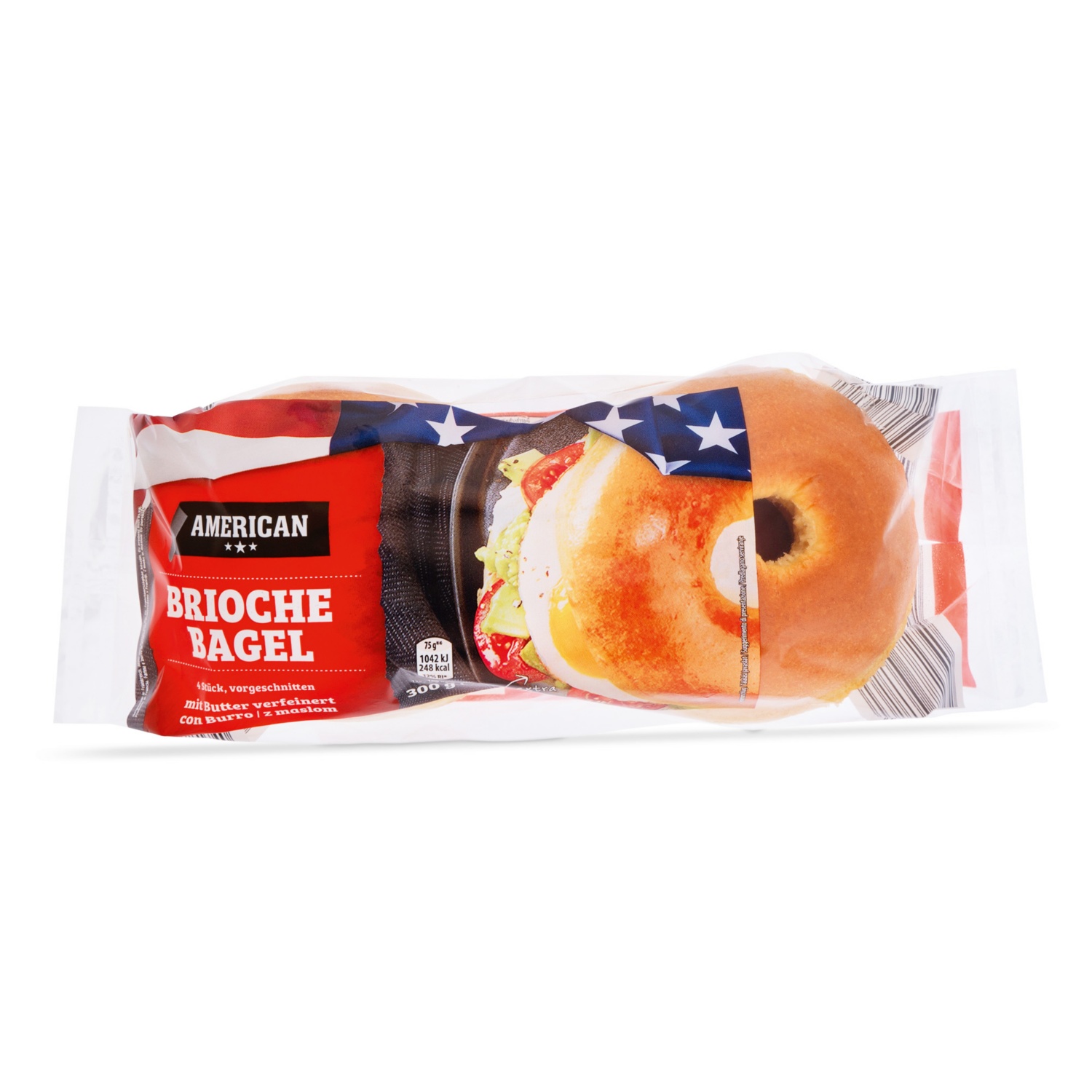 AMERICAN Brioche bagel ALDI