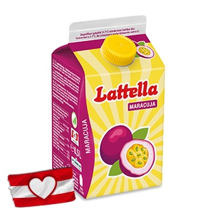 LATTELLA Molkegetränk, Maracuja