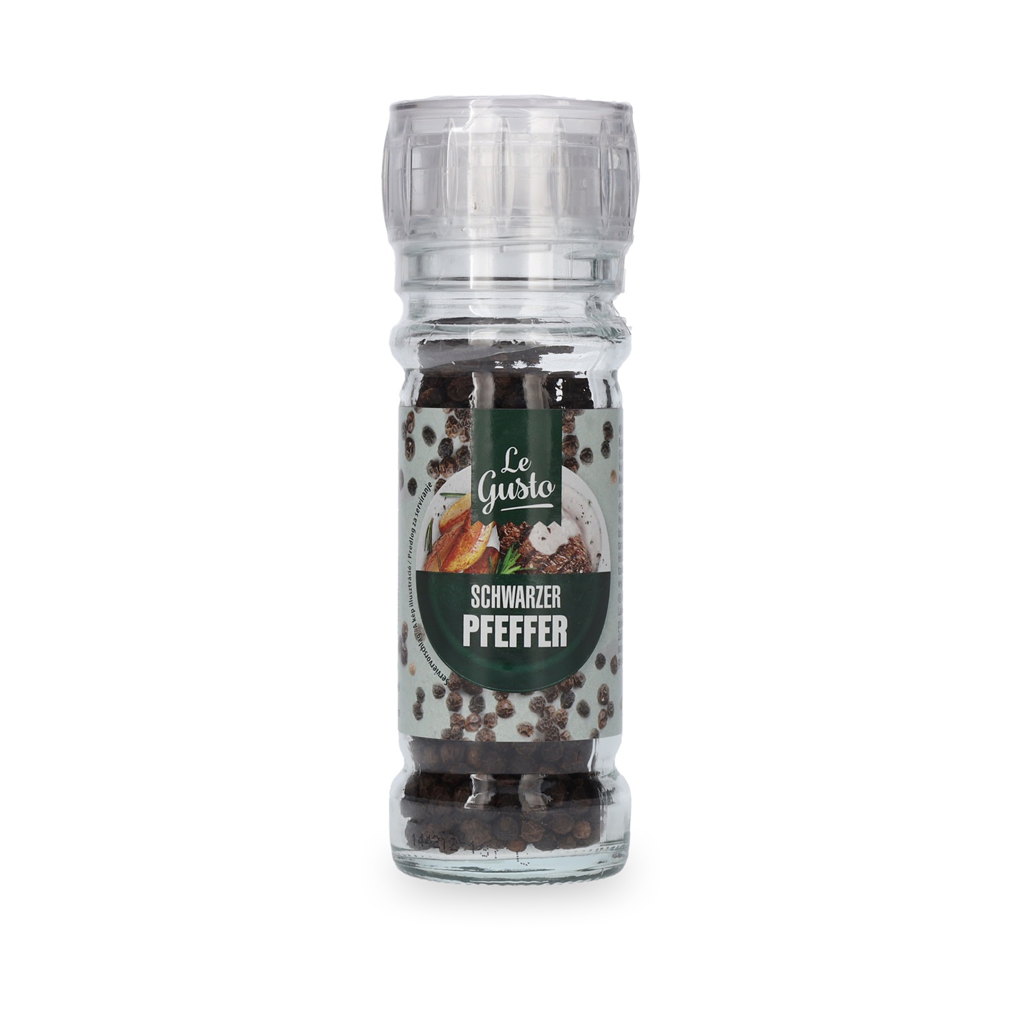 LE GUSTO Gewürzmühle, Pfeffer Schwarz