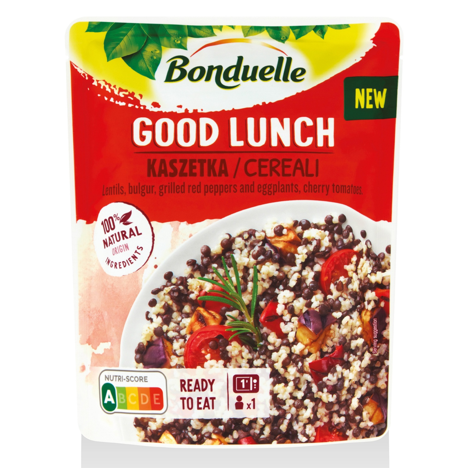 BONDUELLE Good Lunch, bulgur és lencse, 250 g