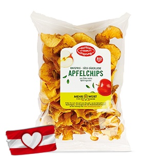ZURÜCK ZUM URSPRUNG BIO-Apfelchips