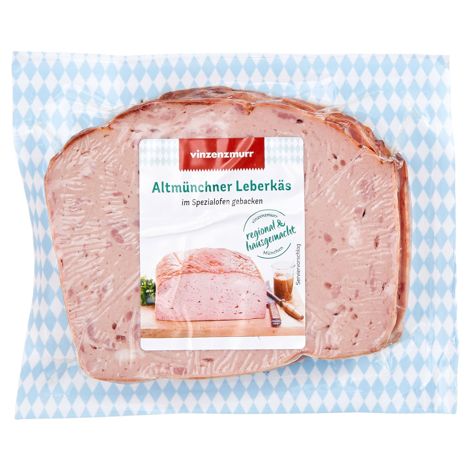 VINZENZMURR Leberkäs 300 g, Grob