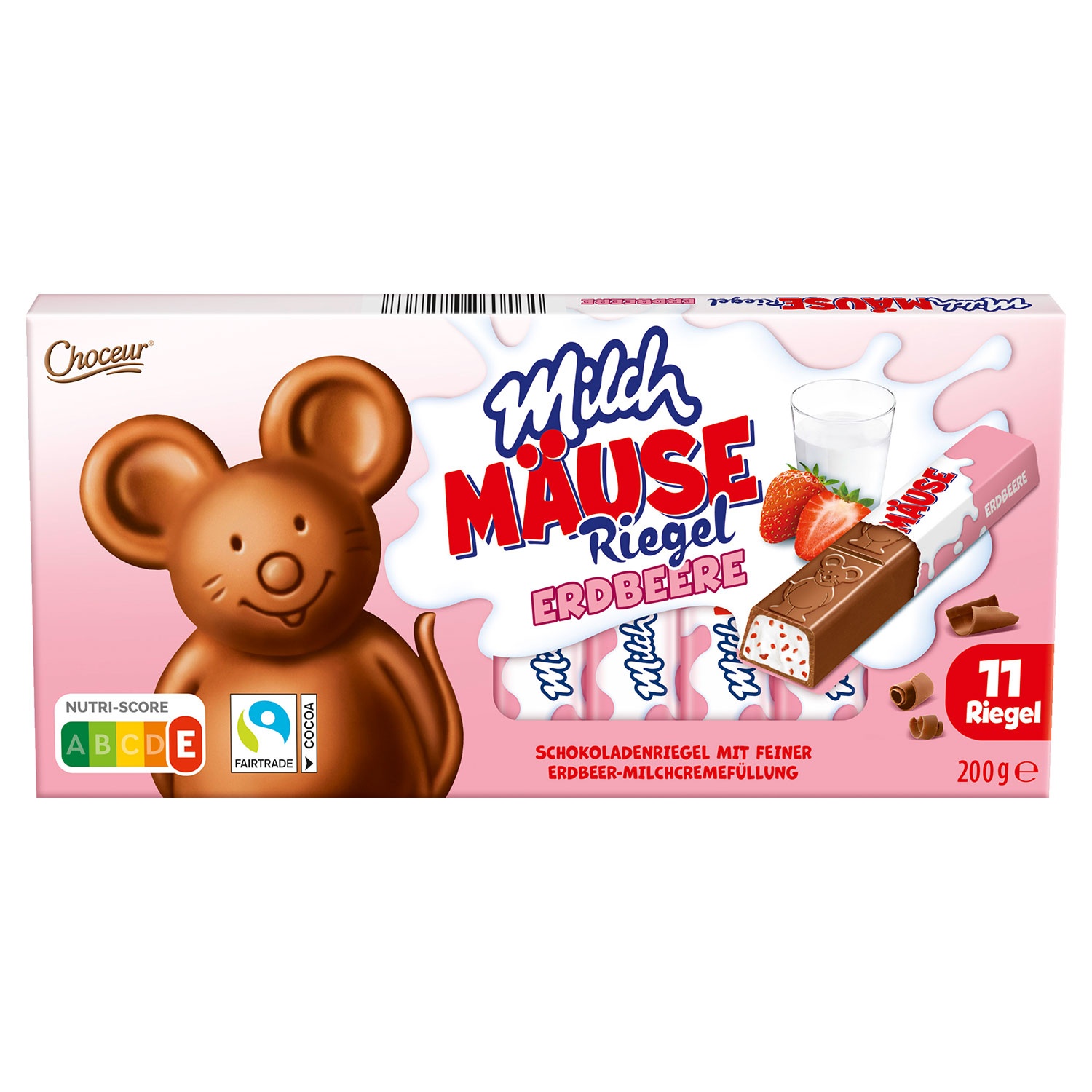 CHOCEUR MilchMäuseRiegel 200 g ALDI SÜD