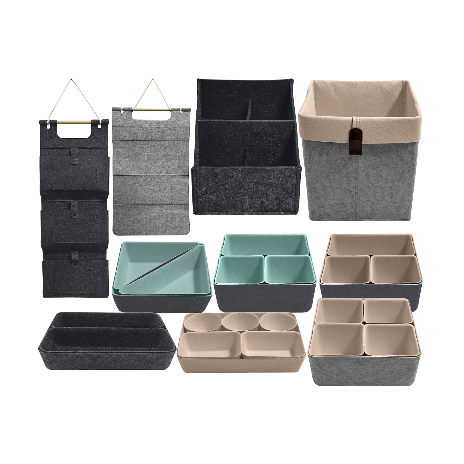 HOME CREATION Organizer in feltro | ALDI