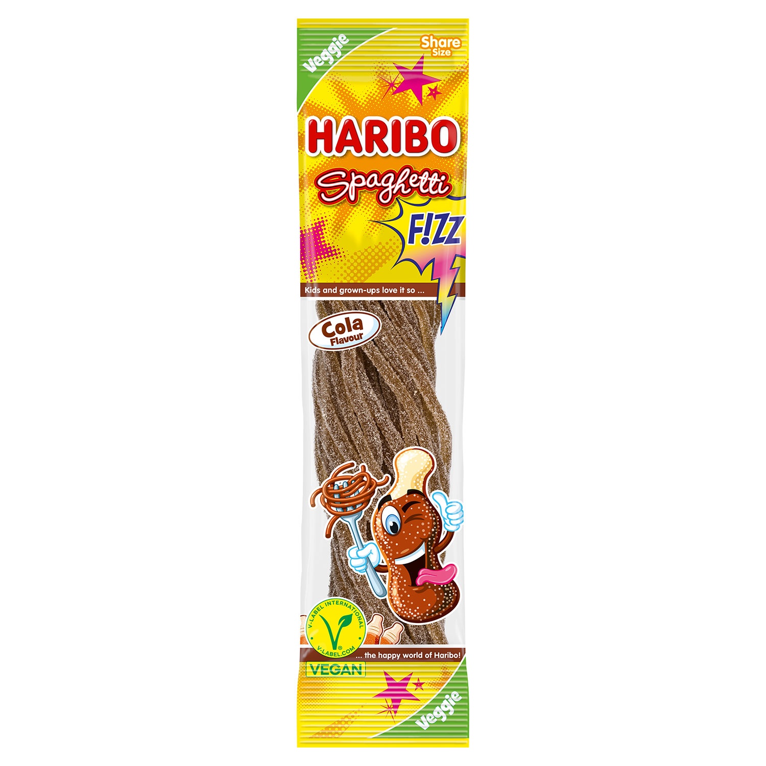 HARIBO Spaghetti 200 g, Cola