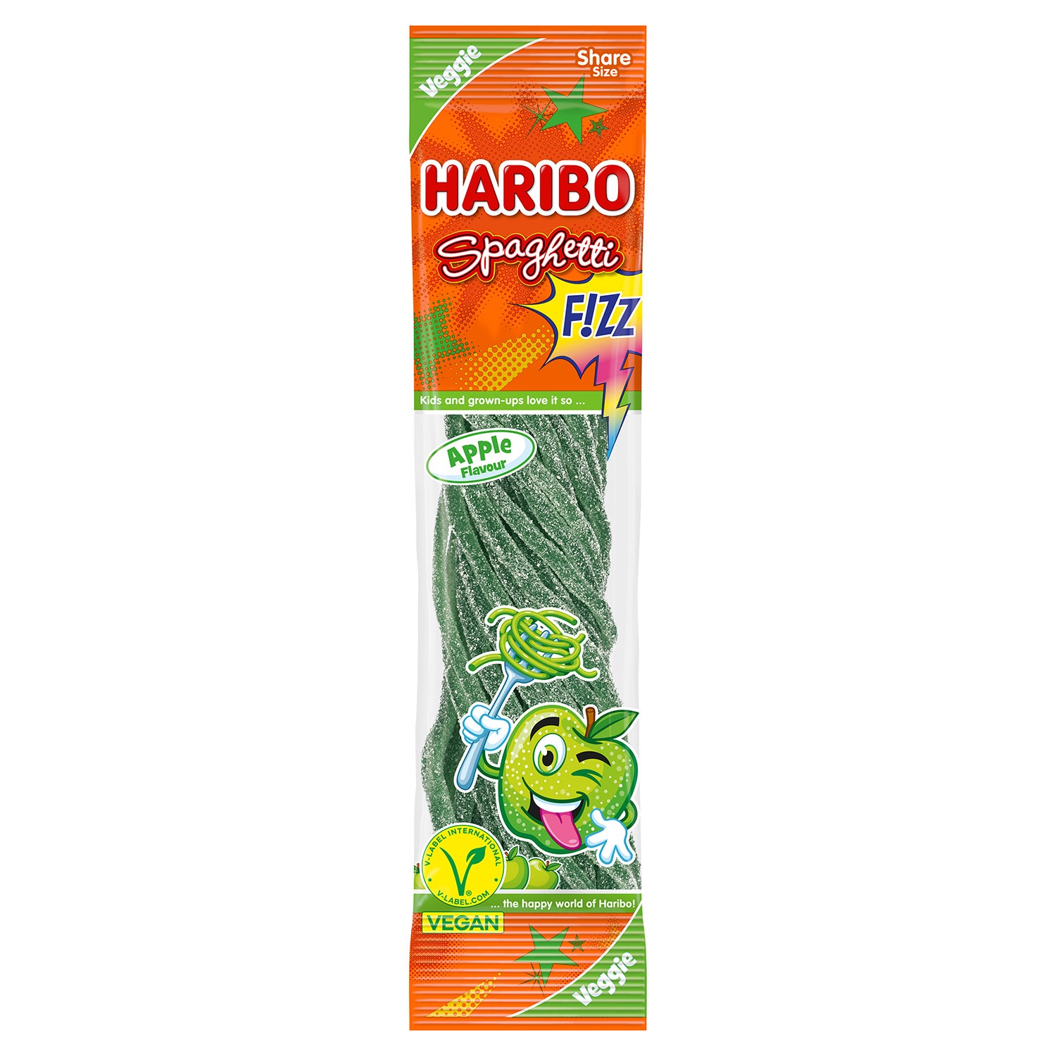 HARIBO Spaghetti 200 g, Apfel