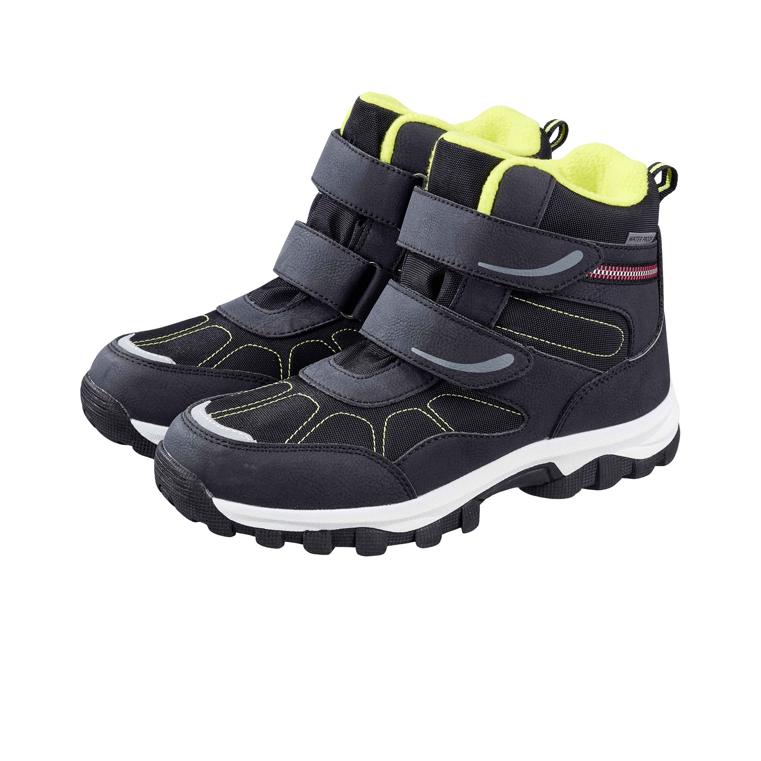 L&D, K Thermo Stiefel, Schwarz/Gelb, 35 ALDI SÜD