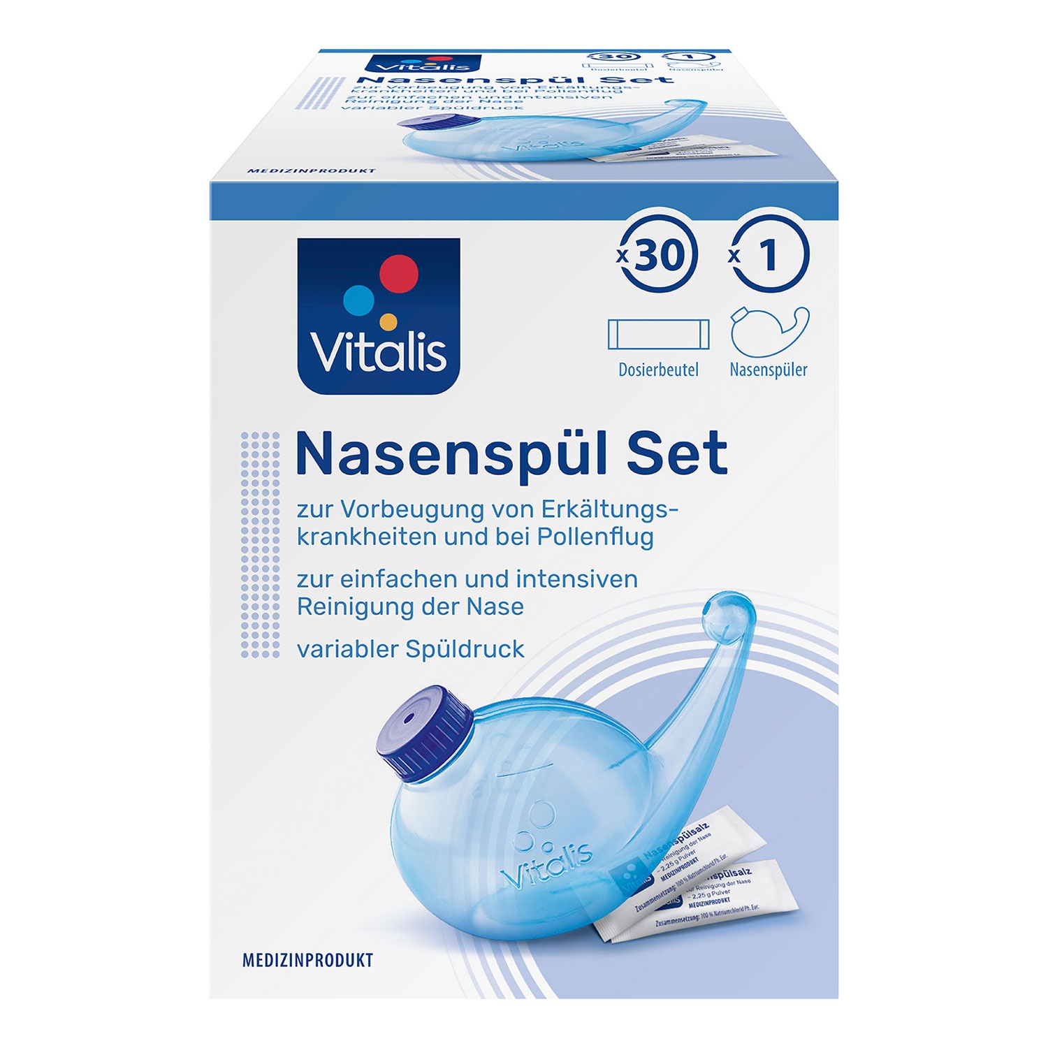 VITALIS Nasendusche-Set oder -salz