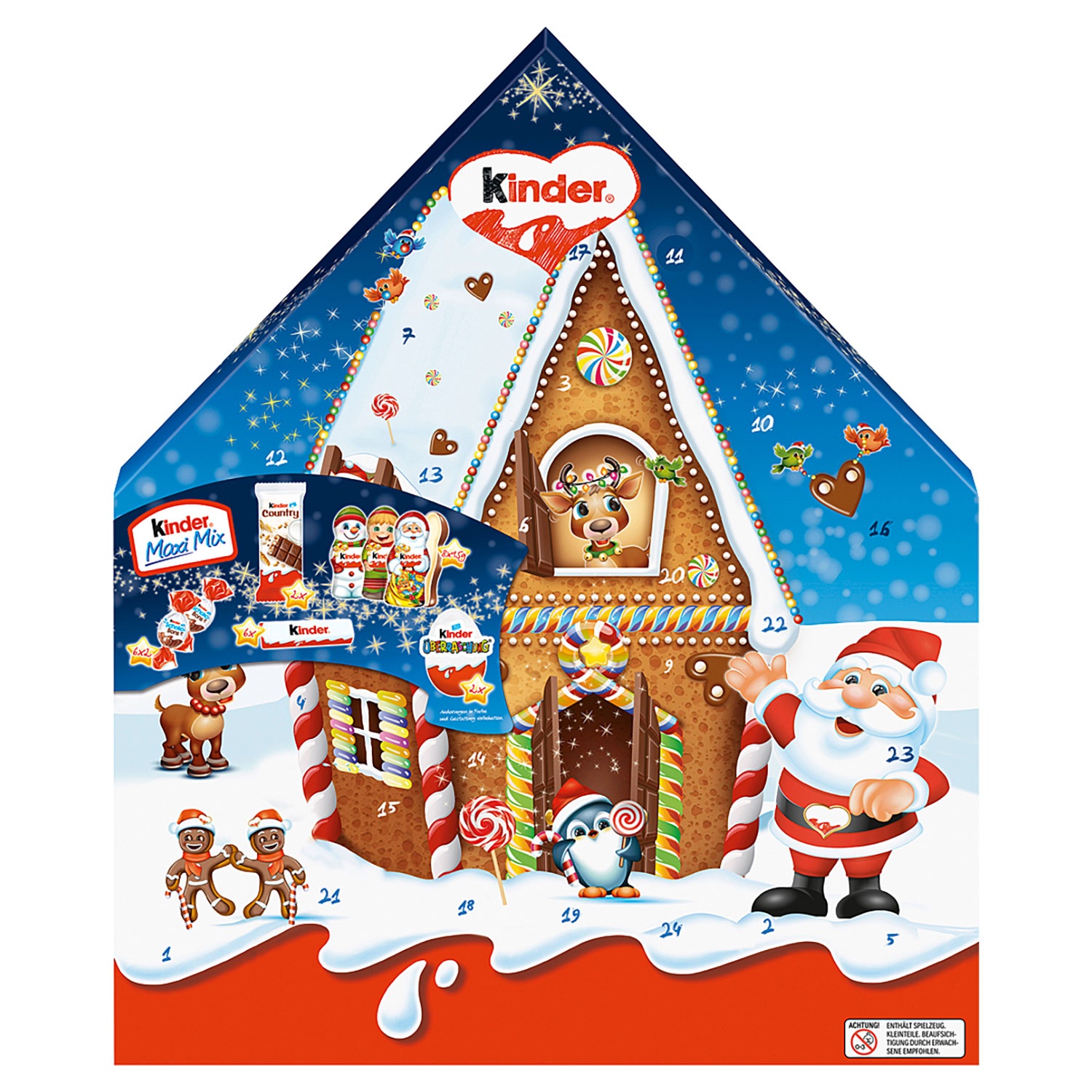 KINDER® Maxi-Mix-Adventskalender 351 g