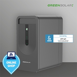 GREEN SOLAR Batterie 2,24 kWh