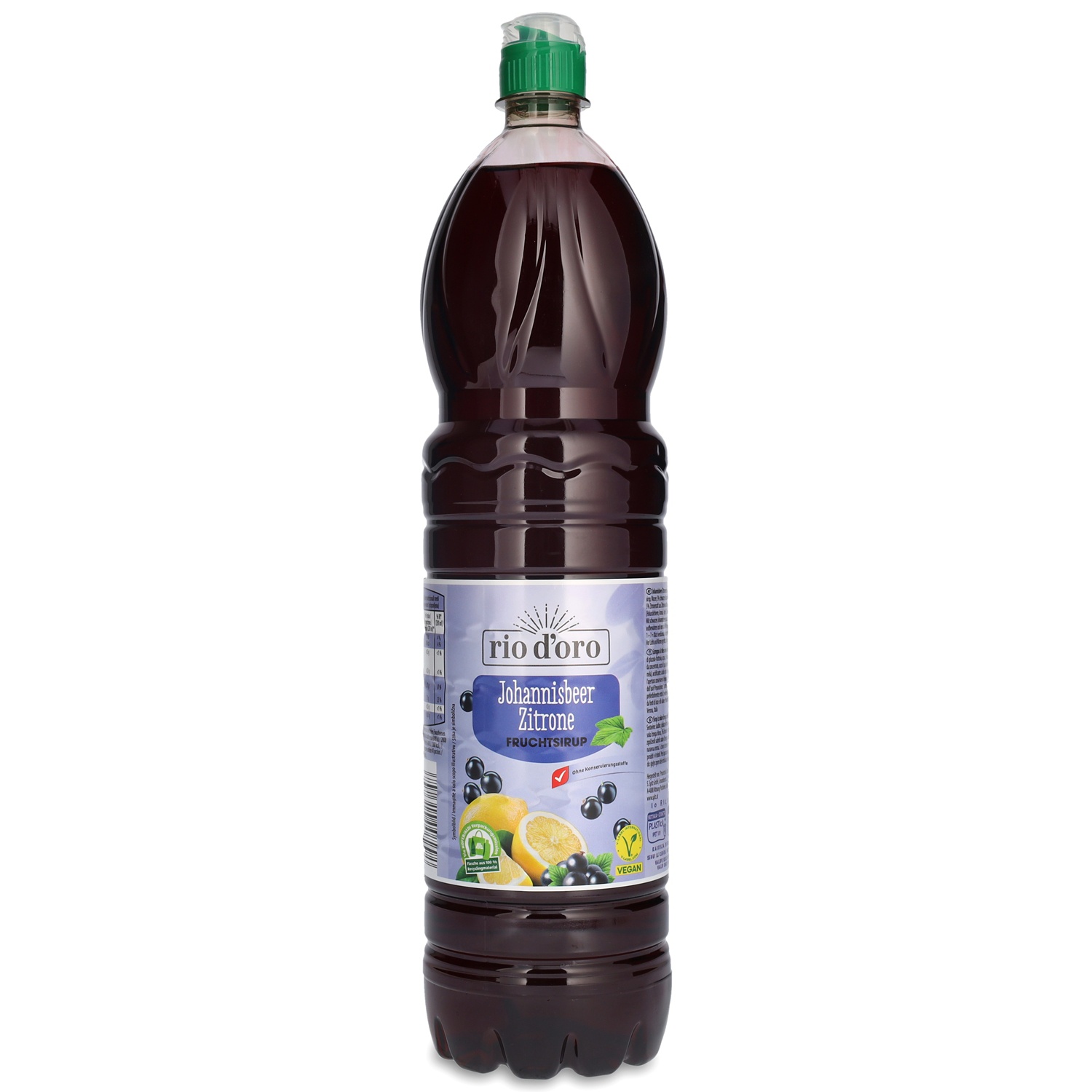 RIO D' ORO Johannisbeere-Zitronen Sirup