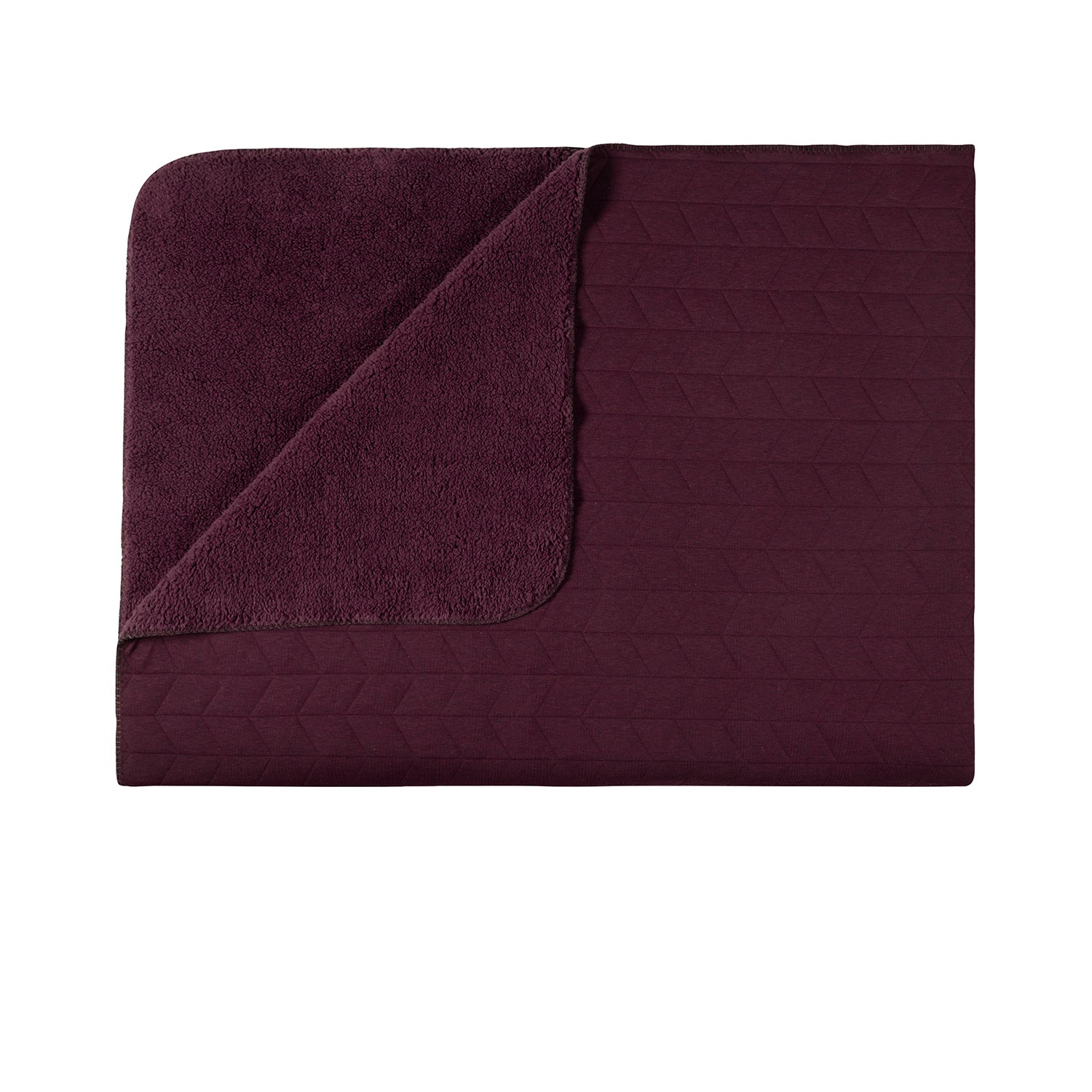 HOME CREATION, Teddy Fleece Decke, rot ALDI SÜD