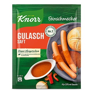 KNORR Feinschmeckersauce, Gulasch-Saft