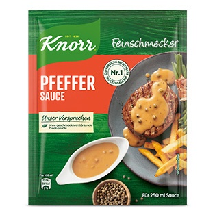 KNORR Feinschmeckersauce, Pfeffersauce