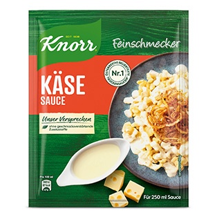 KNORR Feinschmeckersauce, Käsesauce