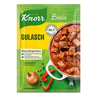 KNORR Basis, Gulasch