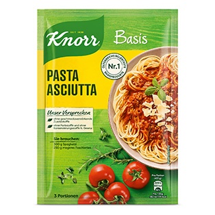 KNORR Basis, Pasta Asciutta