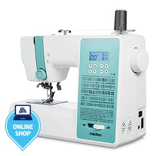 MEDION Digitale Nähmaschine türkis (MD11881)