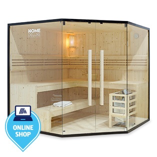 HOME DELUXE Traditionelle Sauna SHADOW XL BIG
