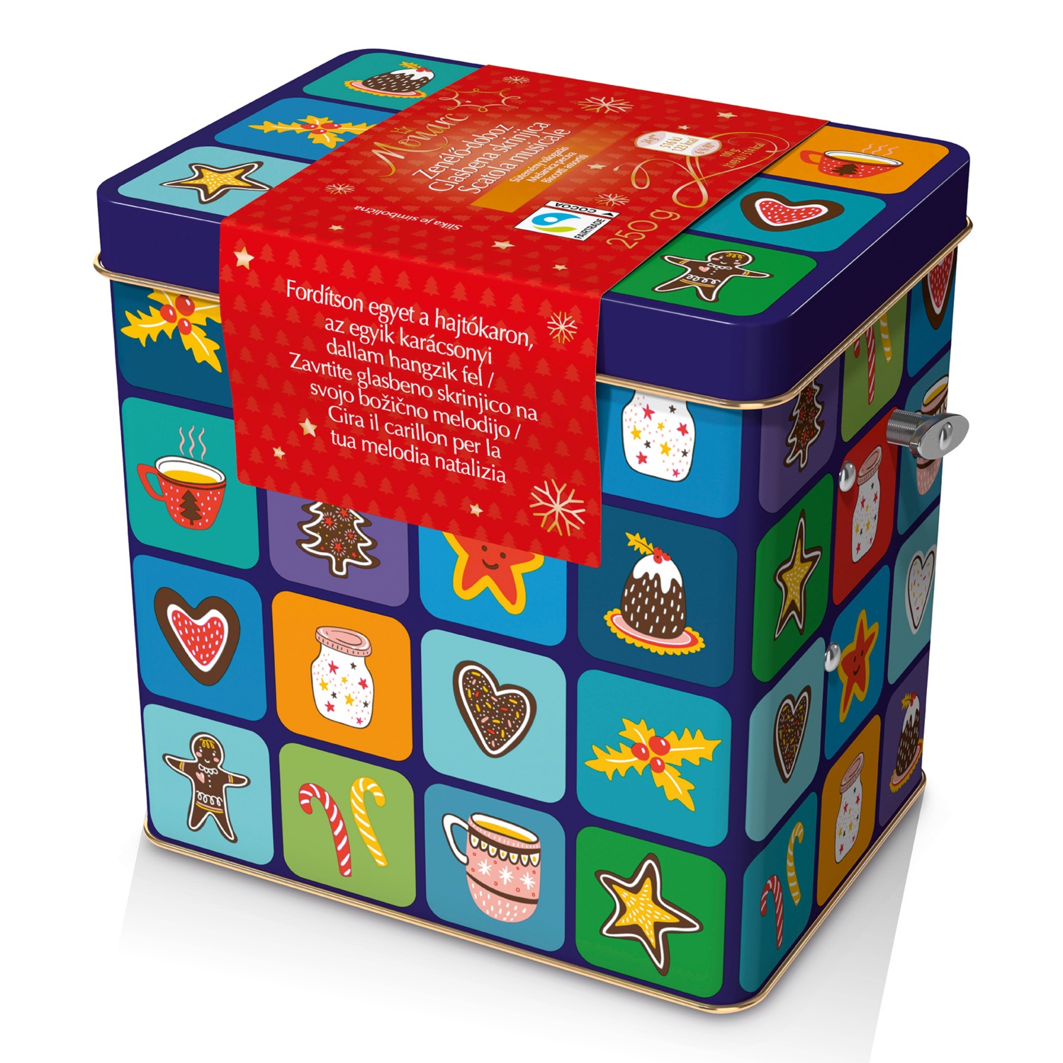 MONARC Karácsonyi sütemény, színes, 250 g