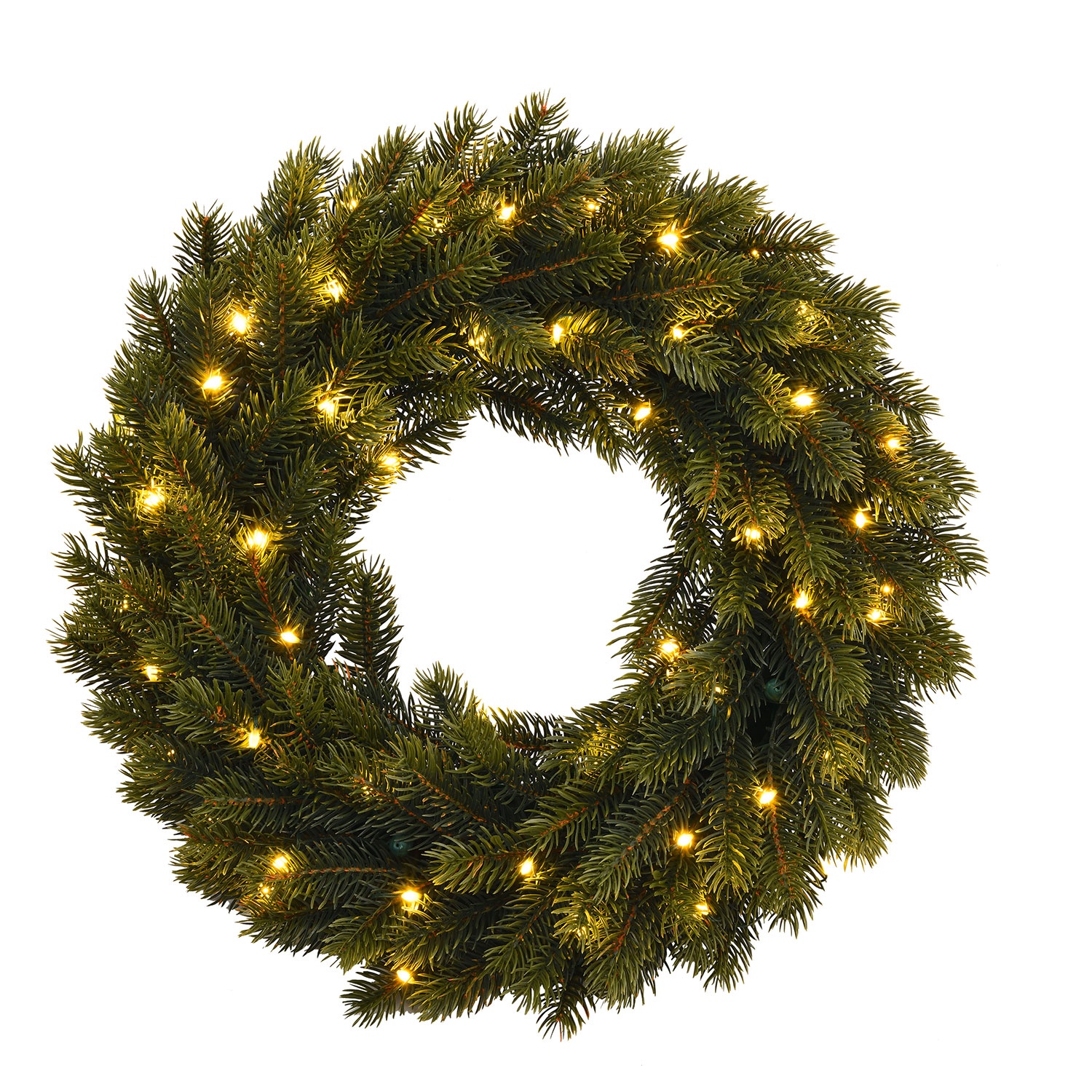 CASALUX, LED Weihnachtskranz, Klassisch ALDI SÜD